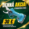 Bezuhlíkové akumulátorové záhradné nožnice HITMAN 62V HT/BSCS-6805I