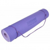 Yoga TPE 6 Double Mat podložka na cvičenie fialová-fialová varianta 40617 - 40617