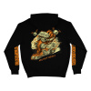 CREATURE mikina - Crash and Burn P/O Hooded Midweight Sweatshirt Pigment Black (155034) veľkosť: L