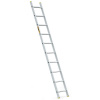 Hliníkový rebrík 1x10 priečok jednodielny DRABEST DP-10 PRO