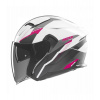 Prilba N130 Myst, NOX (biela, čierna, ružová) 2025 XS