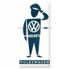 Plagát plechový 25x50 cm VW Dienst Mann