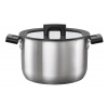 FISKARS 1052241 Hrniec s pokrievkou Hard Face z nerezovej ocele, 5l