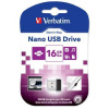 VERBATIM Store 'n' Stay NANO 16GB USB 2.0 černá 97464 Verbatim
