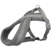 Nylonový postroj PREMIUM podšitý - grafit L:hrudník:60-100cm/25mm