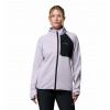 Columbia Triple Canyon Grid Fleece FZ Dámska Flisová Bunda Farba: Lavender Pearl, Black, Veľkosť: S 2085193551