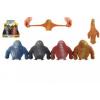 Teddies Gorila antistresová natahovací plněná pískem 400 g silikon 1 2cm 4 barvy 8 ks