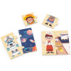VIGA 44650 Drevené puzzle profesie