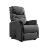 Relaxačné kreslo, sivá látka, elektrické polohovanie TV-1171 GREY2