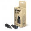 CLUB3D CAA-1521 káblová redukcia USB Type C 3.1 Čierna (CAA-1521)