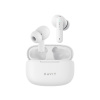 BEZDRÔTOVÉ SLÚCHADLÁ DO UŠÍ HAVIT TW967 BIELE BLUETOOTH 5.1 USB-C