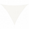 Slnečná plachta, 160 g/m2, biela, 3x3x4,2 m, HDPE