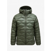 Páperová bunda Peak Performance Helium Down Hood Jacket - pine needle