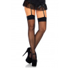 Leg Avenue Sheer Stockings 1001 Black