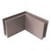EKOfence Roh 90° pre AL profil(celoskl. zábradlie) AL/INOX 13682