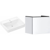 Súprava skrinka Hansgrohe Xilesa E 54253700, umývadlo Hansgrohe Xanuia Q 60133450