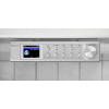 soundmaster IR1500SI IR1500SI vestavěné internetové rádio, internetové, DAB plus , FM, Bluetooth, Wi-Fi, internet, hlasitý odposlech, stříbrná