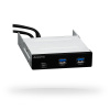 CHIEFTEC MUB-3003C, predný panel s 1x USB typu C a 2x USB typu A MUB-3003C