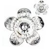 Crystal-ZONE Prívesok KYTKA Crystal Pearls 10mm ródium