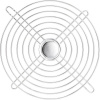 PROFAN Technology vetracia mriežka 1 ks (Ø) 170 mm kov pochrómovaný, poniklované; 1408558