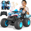 DIAĽKOVO OVLÁDANÝ AUTOMOBIL RC CAR MONSTER TRUCK 1:20 ŽRALOK 4X4 S LED HUDBOU