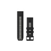 Garmin Silikónový remienok QuickFit 26 - Black/Pebble Gray