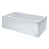 LAUFEN Pro pravouhlá vaňa akrylátová (s konštrukciou a pravým L panelom), odtok zboku, 1700 x 700 x 620 mm, biela, H2309560000001