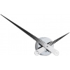 FUTURE TIME Dizajnové nástenné hodiny Future Time FT9630BK Hands 60cm