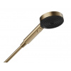 Hansgrohe Pulsify Select S ručná sprcha 105 Relaxation 3jet kartáčovaný Bronz HG 24110140