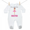 Boodyy Overal Keď vyrastiem budem baletka 68 (3-6 mesiacov)