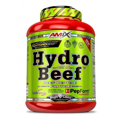 Amix nutrition HydroBeef Peptide 1000g Arašid - čokoláda - karamel