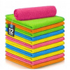 Utierka z mikrovlákna superabsorpčná farebná 30 x 30 cm 12 ks