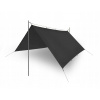 Kempingový list helikon PO-STP-01 čierny 3 m x 3 m (LED baterka Inova Microlight pre kľúč)