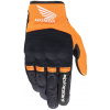 rukavice COPPER HONDA kolekcia, ALPINESTARS (čierna/oranžová)