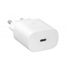 Cestovná nabíjačka Samsung EP-TA800XWE, rýchle nabíjanie 25 W, kabel USB-C, biela EP-TA800XWEGWW