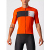 pánsky dres CASTELLI - PROLOGO 7 - farba 085 oranžová /čierna/biela Veľkosť: L