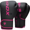 Boxerské rukavice RDX F6 Kara Pink 14 oz