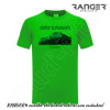 Tričko RANGER® - motív Veľký Rozsutec 10 M Zelená