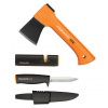 Fiskars Kempingová sada Fiskars 1025441, sekera + nôž + ostrič