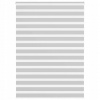 VidaXL Roleta zebra, svetlošedá, šírka tkaniny 150,9 cm, polyester