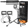 Záhradné halogény - NEO DVOJITÝ REFLEKTOR 2X50W SMD LED 9000LM 99-062 (NEO DVOJITÝ REFLEKTOR 2X50W SMD LED 9000LM 99-062)