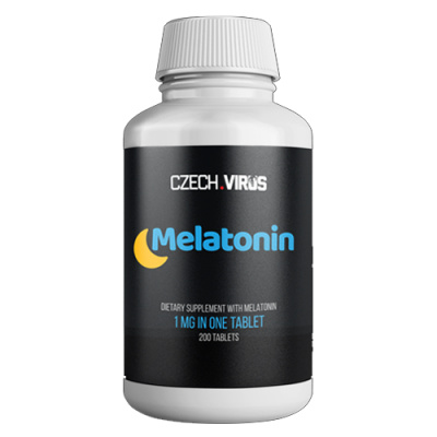 Czech Virus Melatonin 200 tablet 250 mcg ODBĚRNÁ MÍSTA SK od 75.5e ZDARMA