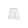 Dámske Kraťasy O'NEILL ESSENTIALS AVA SMOCKED SHORTS 1700055-11010 – Biela