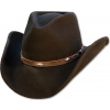 Stars & Stripes Klobúk westernový Dallas Stars & Stripes, hnedý Obvod hlavy: XS