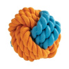 HipHop kombinovaná lopta Monty 8 cm oranžová/modrá