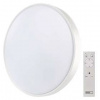 LED stropné svietidlo EMOS Livi 45W, 50cm, 2700lm, diaľkové ovládanie, teplá-studená biela (ZM5163) biele
