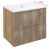 Sapho CIRASA STRIP umývadlová skrinka 58x54x39cm, dub alabama CR592-2322