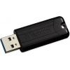 VERBATIM Flash disk Store ´n´ Go PinStripe/ 128GB/ USB 3.0/ černá 49319