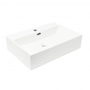 Swiss aqua technologies Umyvadlo SAT Cube Way 60x42 cm otvor pro baterii uprostřed SATCW6042
