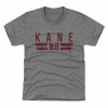 Detroit Red Wings Dětské - Patrick Kane Font Gray NHL Tričko 10-12 rokov